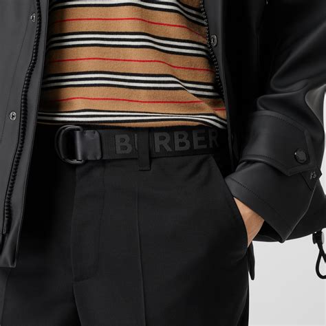 burberry double d ring belt|Burberry Logo Detail Double D.